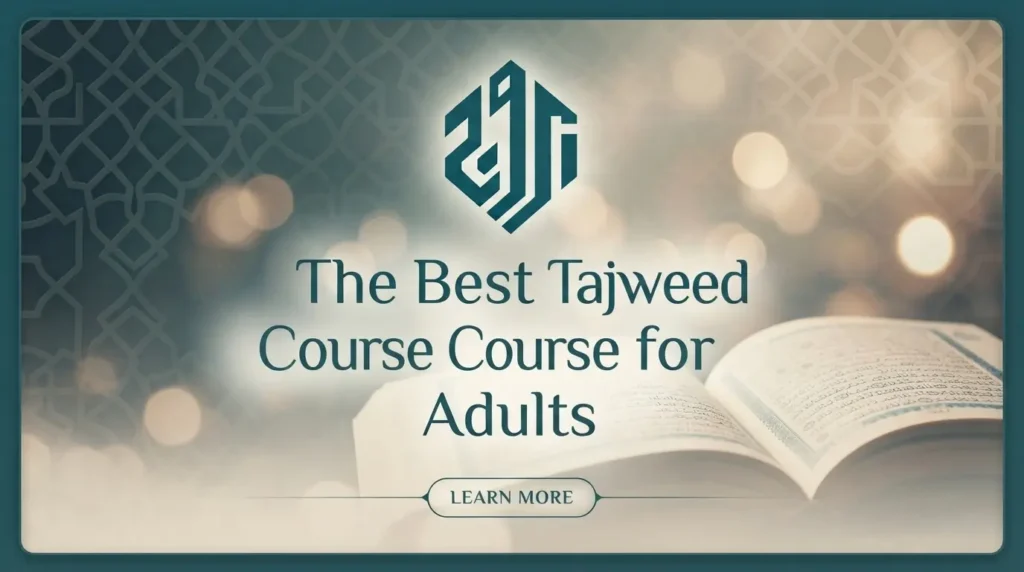 The Best Tajweed Course for Adults